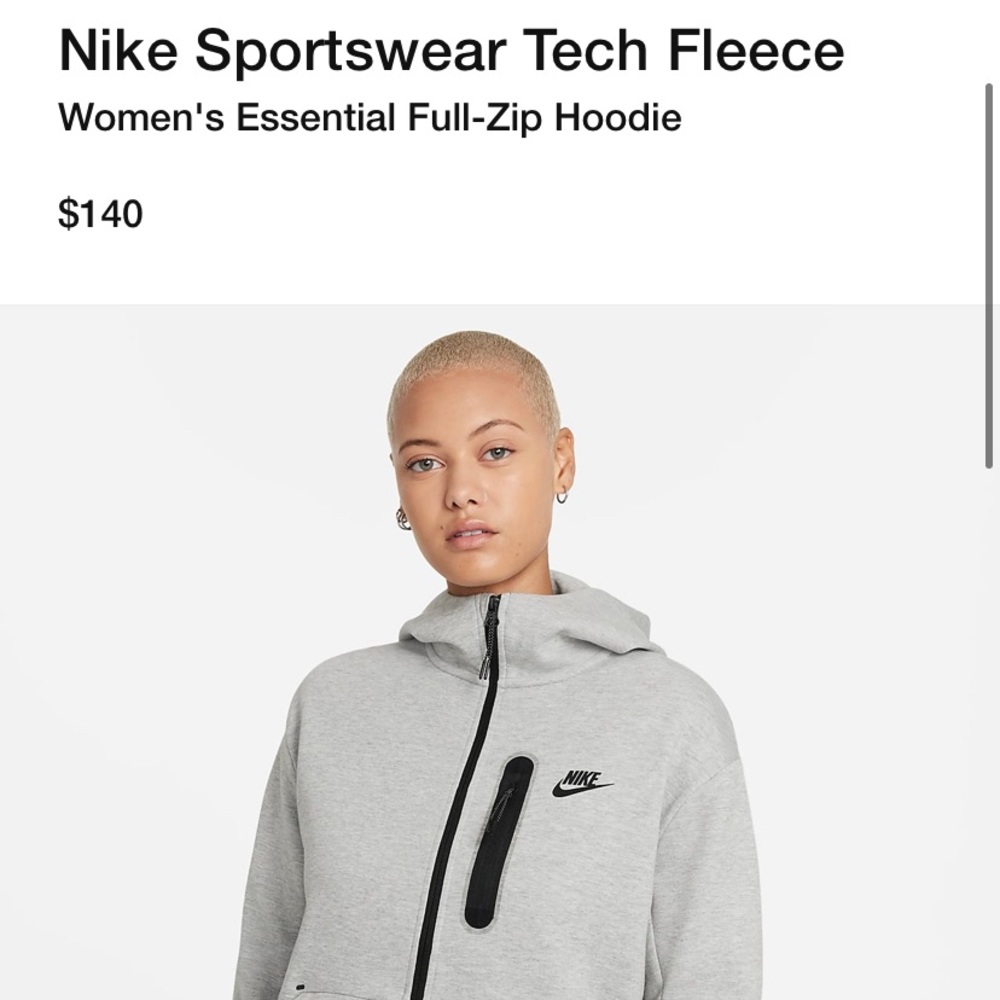 Womens Nike zip up XS!